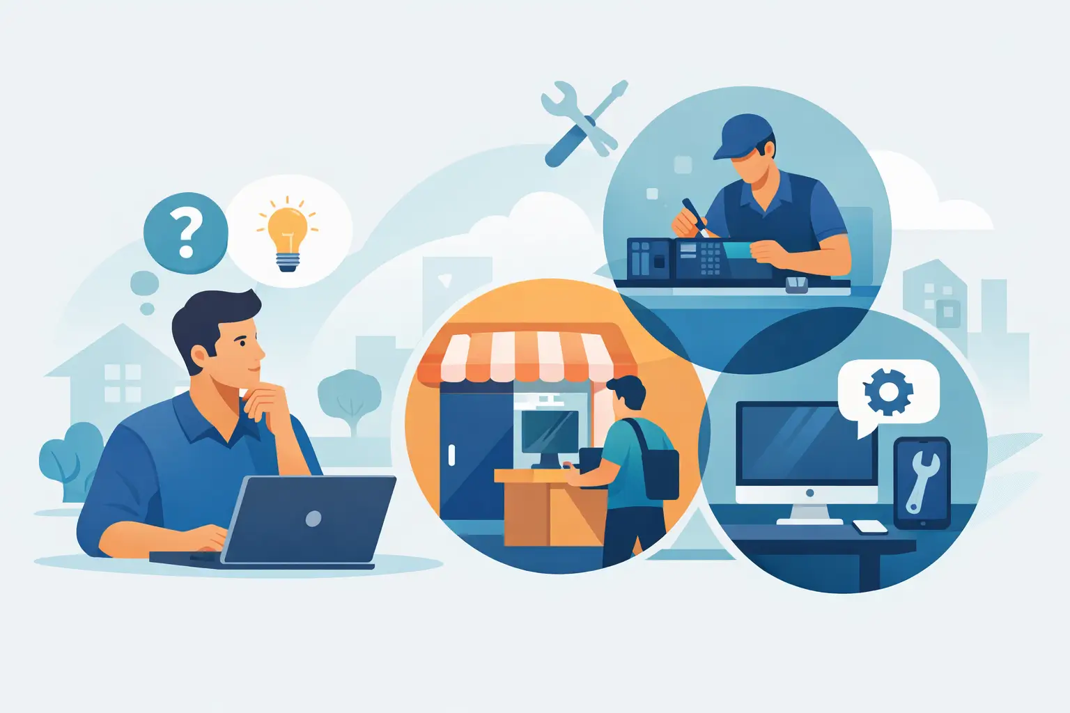 Which Computer Repair Options Fit Your Problem?